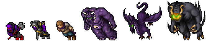 Chaotic and Shadow creatures